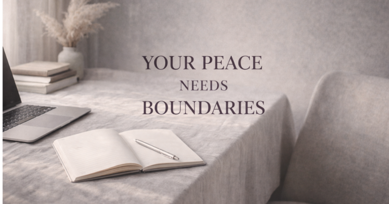 Your Peace Need Boundaries
